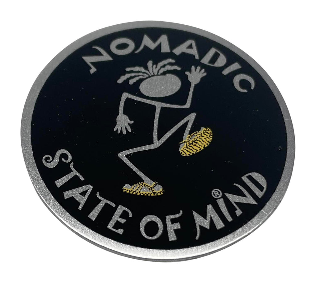 Sticker-Metal-silver-logo